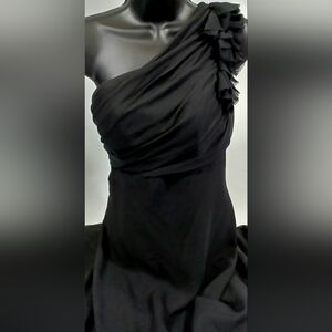 One Shoulder Maxi Red Carpet Dress*